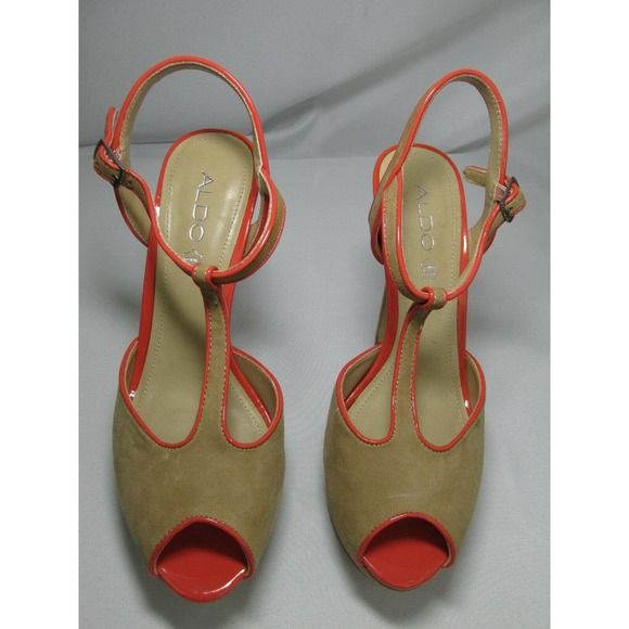 Aldo Shoes - ALDO "Detamble" Peep Toe Platform Sandal